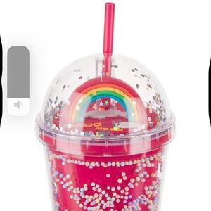 NWT trueliving 5 Rainbow Dots WITH DRAWS COLOR PINK OS